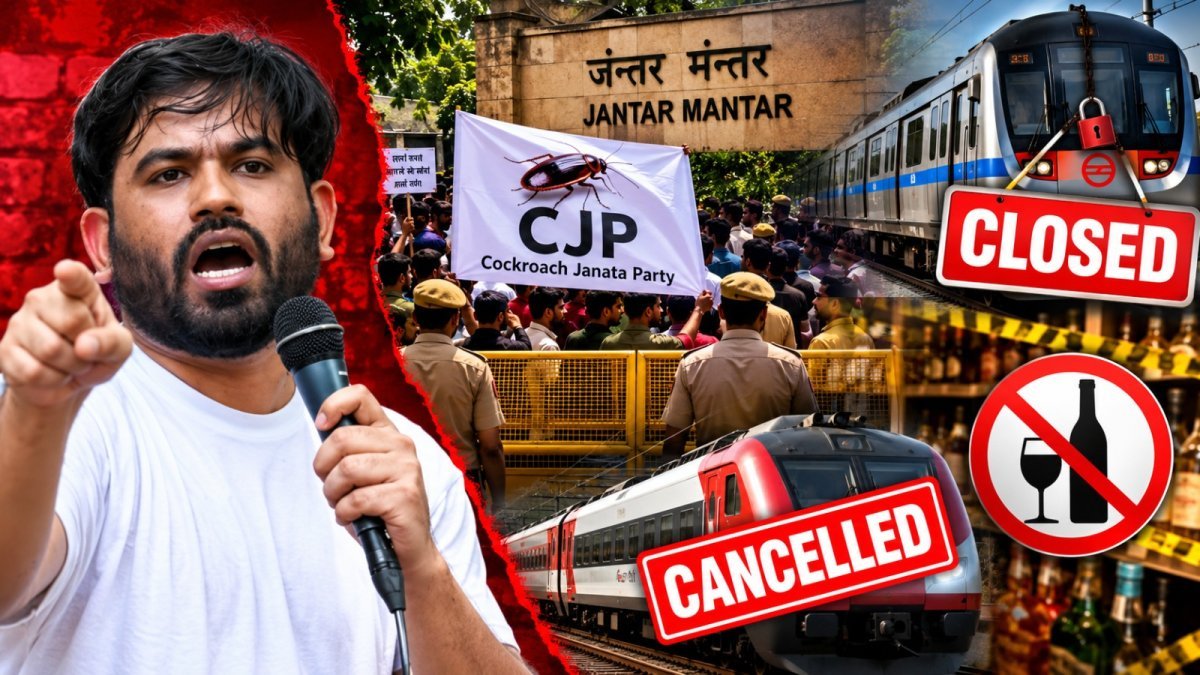 Security stepped up in Delhi ahead of CJP protest (Image Source: AI Photo)
