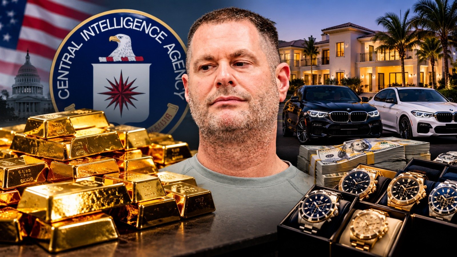 CIA Fraud Investigation: CIA के पूर्व अधिकारी ने की 1900 करोड़ की धोखाधड़ी, घर से मिलीं 298 सोने की ईंटें