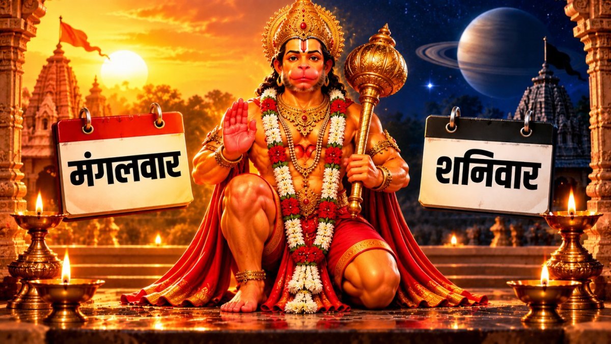 Hanuman Chalisa Benefits (Image Source: AI Generated)
