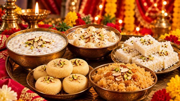 Navratri Bhog Recipe: माता रानी को प्रसन्न करने के लिए घर पर बनाएं ये 4 फलाहारी प्रसाद, जानें बनाने का आसान तरीका