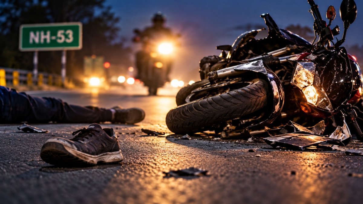 Youth dies after being hit by a speeding bike(Image Source: AI Photo)