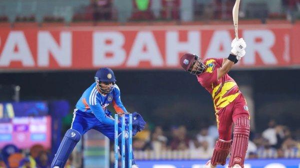 India vs West Indies 2nd T20: भारत के 249 रन पर फिरा पानी, वेस्टइंडीज ने 6 विकेट से जीता मैच