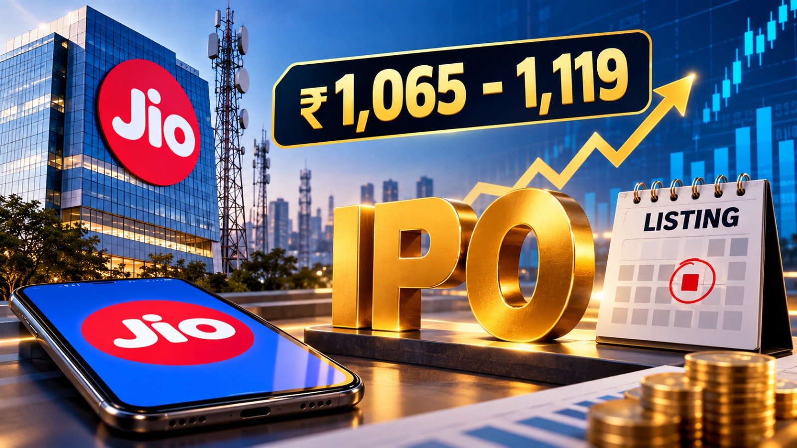 Jio Platforms IPO: ₹1,119 तक हो सकता है शेयर का भाव, जानें कब होगी लिस्टिंग