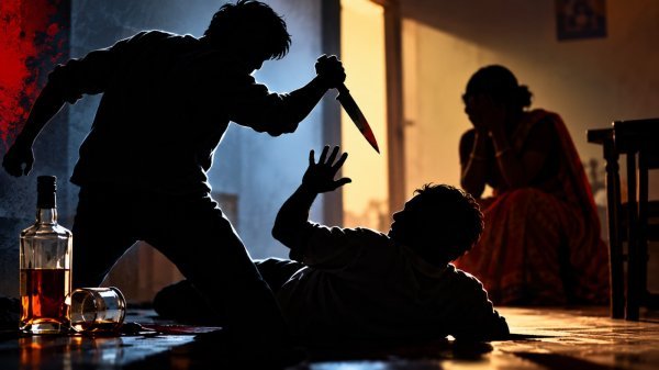 Raipur News: बेटे ने की पिता की हत्या, आत्महत्या दिखाने की कोशिश