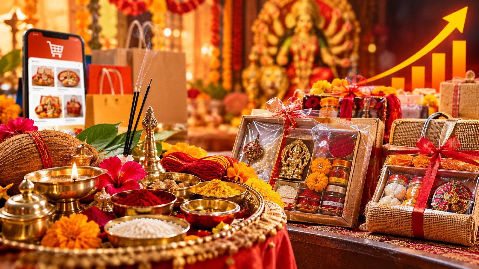Festival Startup Ideas: नवरात्रि में पूजा सामग्री का कारोबार, छोटे उद्यमियों के लिए कमाई का अवसर