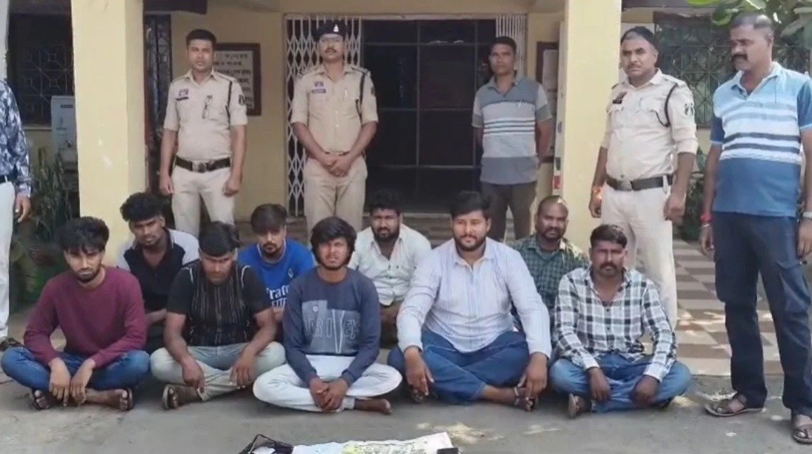 Vehicles and goods seized in Katra forest (Image Source: Keertiman Media)