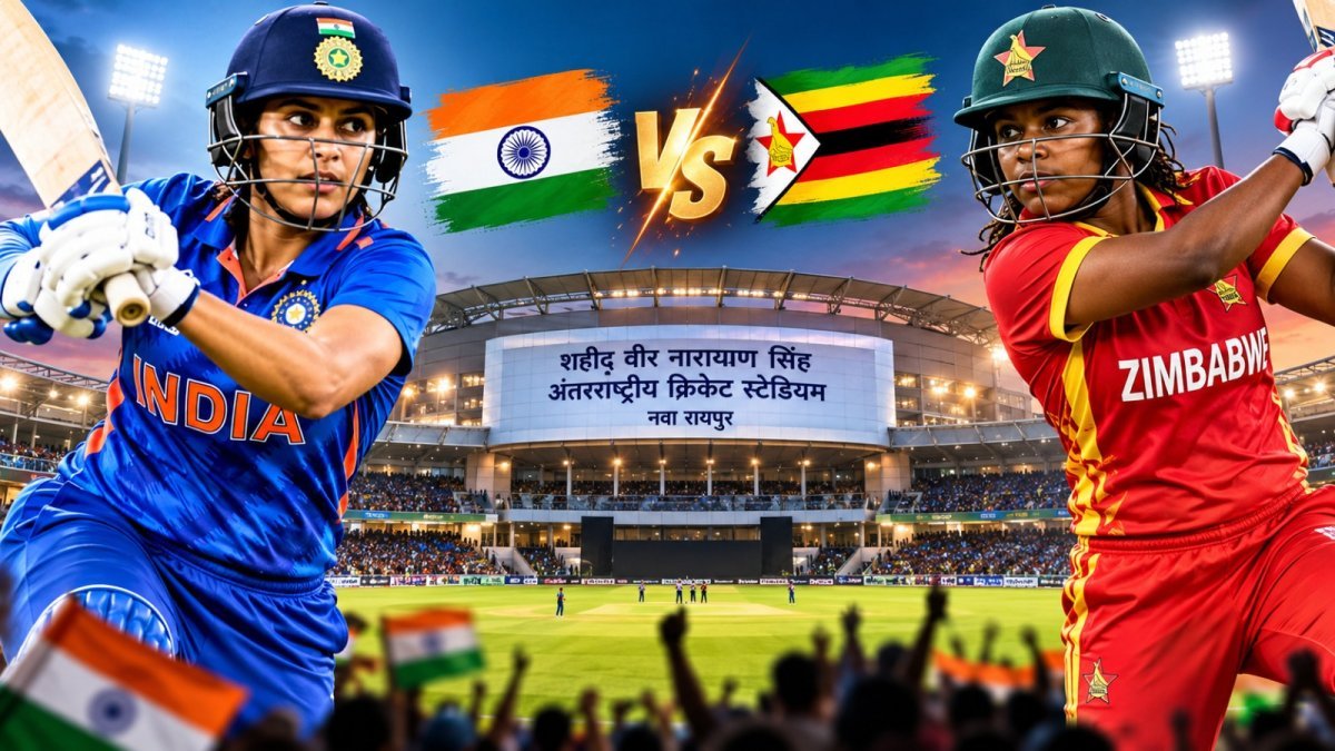 India vs Zimbabwe Womens T20 Series(Image Source: AI Photo)
