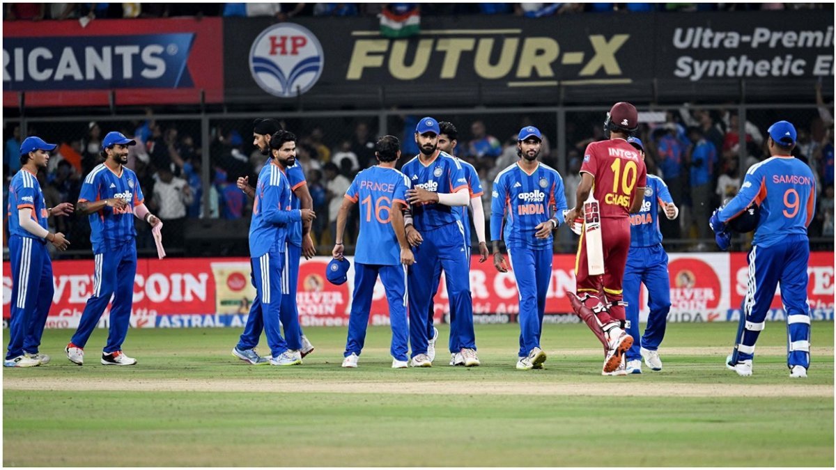 Indias T20 victory over West Indies(Image Source: Social Media)