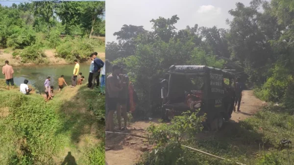 Satna News: बरुआ नदी में डूबने से युवक की मौत, शव ले जाने कचरा गाड़ी पहुंचने पर विवाद