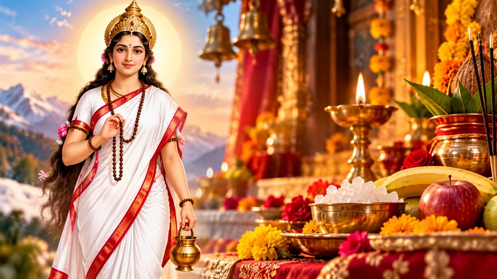Navratri 2026: शारदीय नवरात्रि के दूसरे दिन मां ब्रह्मचारिणी की पूजा, जानें महत्व, पूजा विधि और भोग