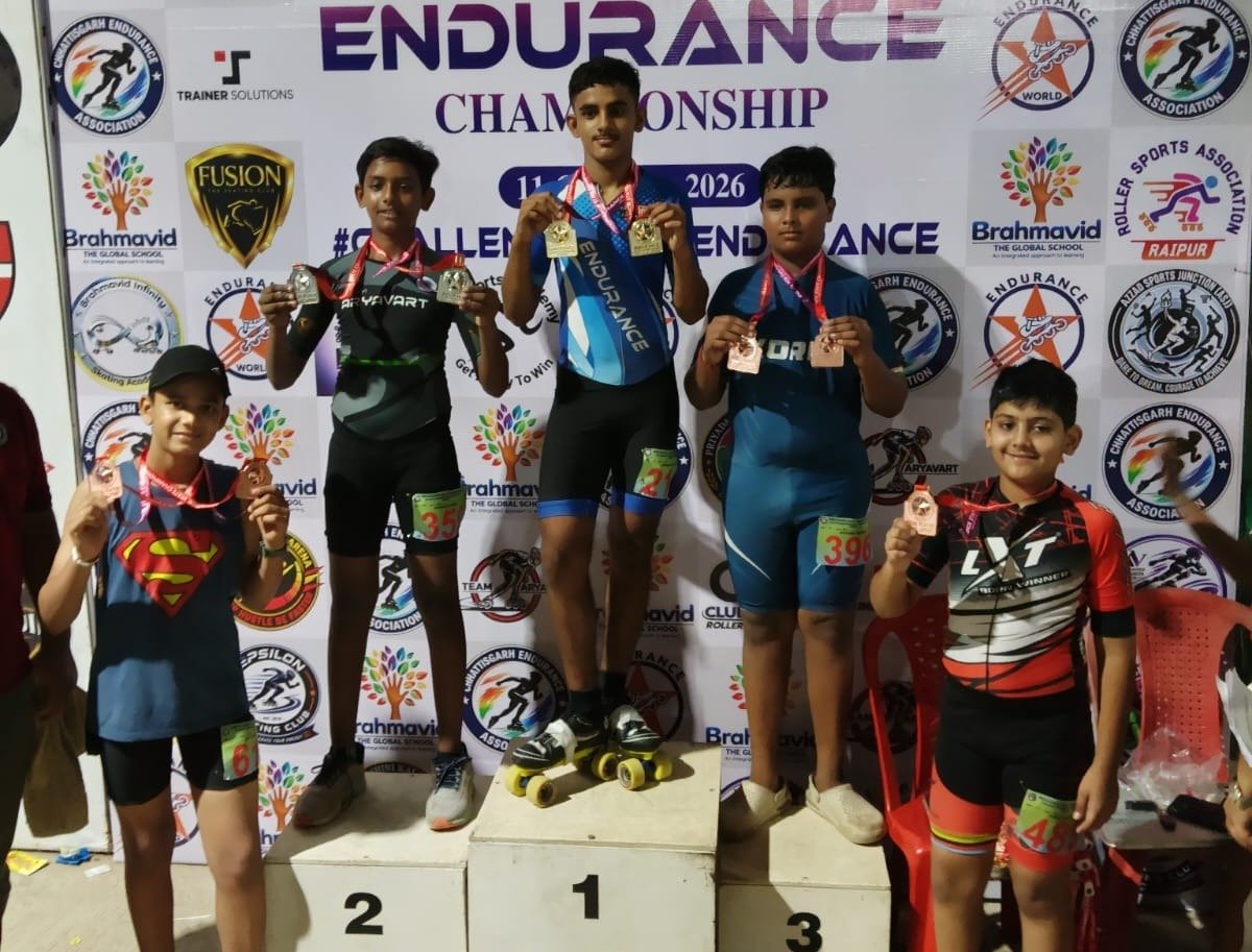 Skating Championship: महासमुंद के खिलाड़ियों ने जीते पदक, राष्ट्रीय प्रतियोगिता के लिए चयन