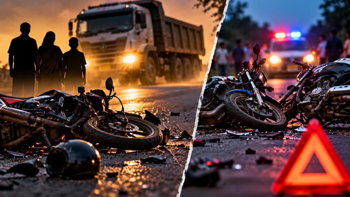 Four people killed in two road accidents (Image Source: AI Photo)