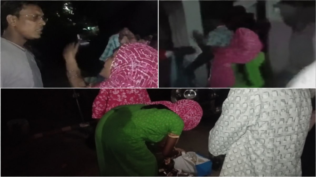 Viral photo of the controversy in Dongargarh(Image Source: Social Media)