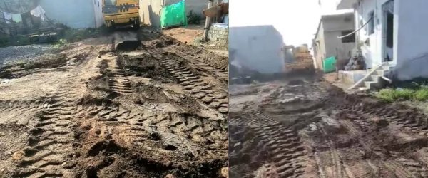 Arang News: नरदहा में सीसी रोड निर्माण पर सवाल, ग्रामीणों ने की कार्रवाई की मांग