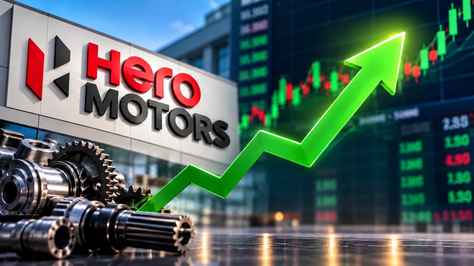 Hero Motors Share: शानदार तिमाही नतीजों के बाद शेयर में 8% की तेजी, मुनाफा 115% बढ़ा