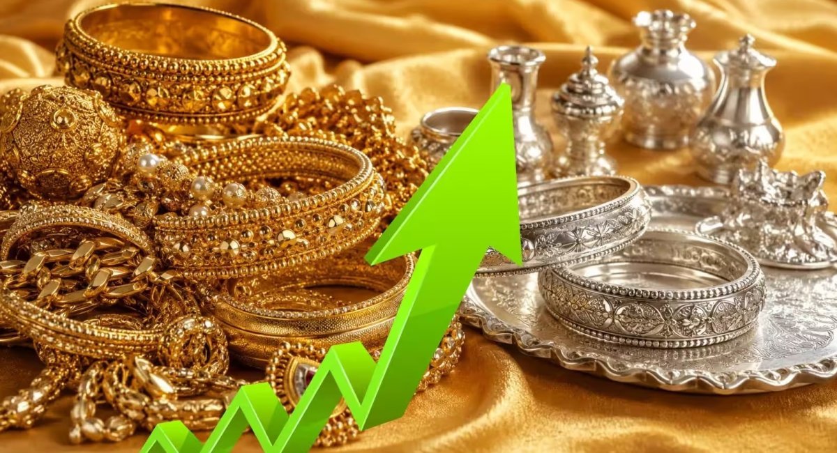 Rise in gold and silver prices (Image Source: Social Media)