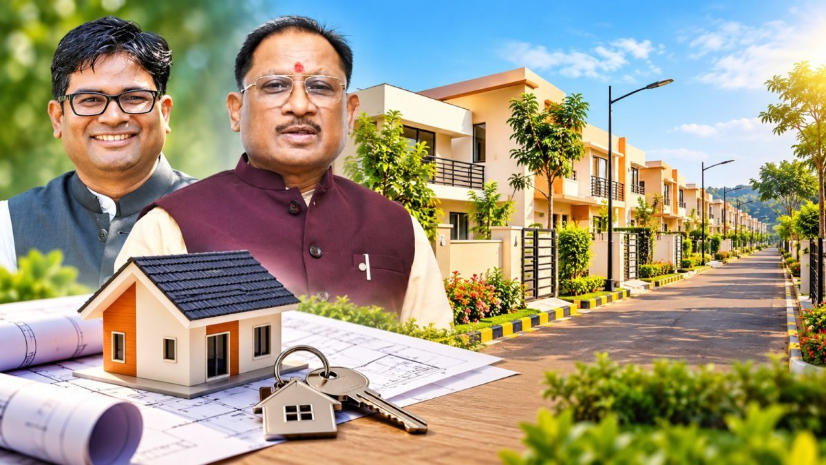 Construction of 225 housing units under the Atal Vihar Scheme (Image Source: AI Photo)