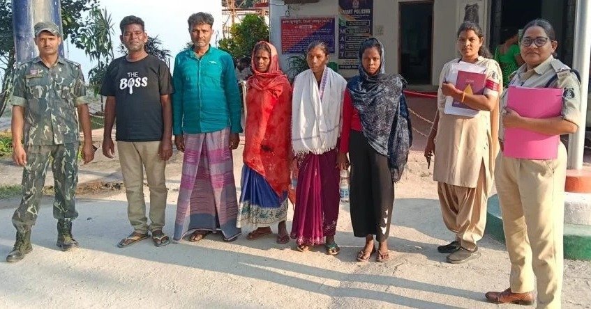 Jashpur infant trafficking case, child rescued (Image Source: Keertiman Media)
