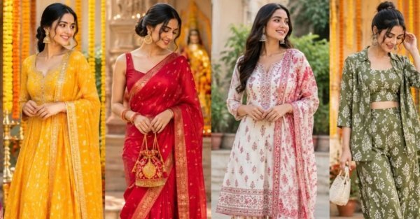Navratri Day 4: रॉयल ब्लू रंग में दिखें खूबसूरत, साड़ी से लहंगे तक जानें फैशन आइडियाज