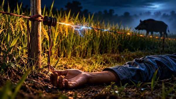 Chhattisgarh News: खेत में बिछे करंट की चपेट में आने से युवक की मौत