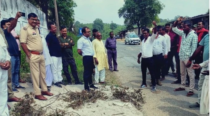 Villagers protest following negligence at health center