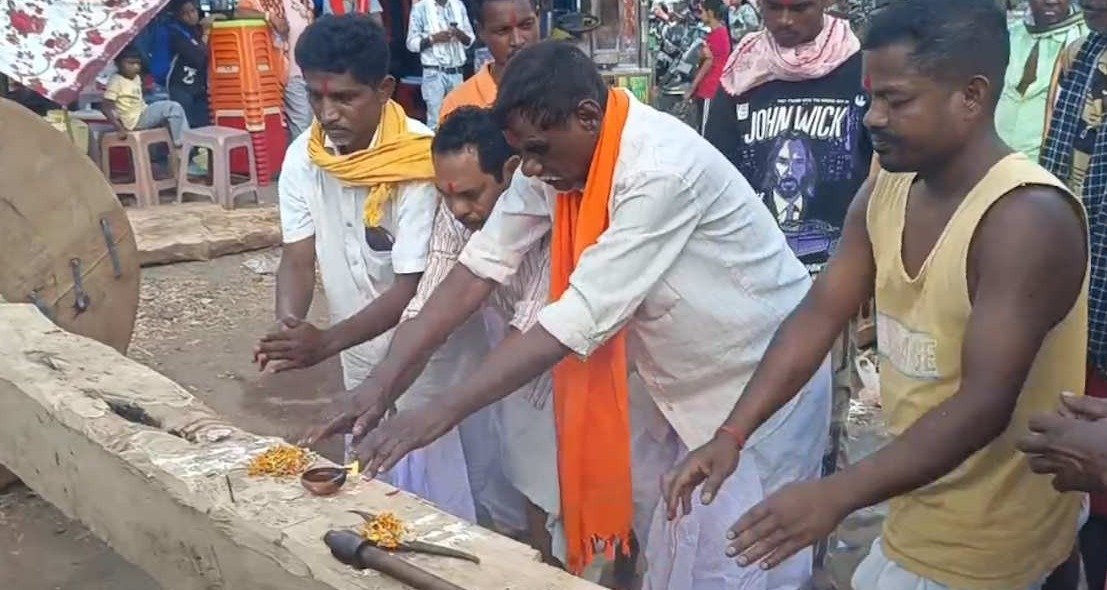 The Magarmuhi Ritual of Bastar Dussehra(Image Source: Keertiman Media)