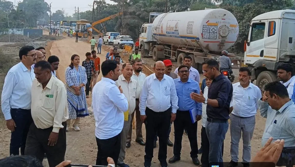 Road Repair and Construction Work in Korba(Image Source: CGDPR)