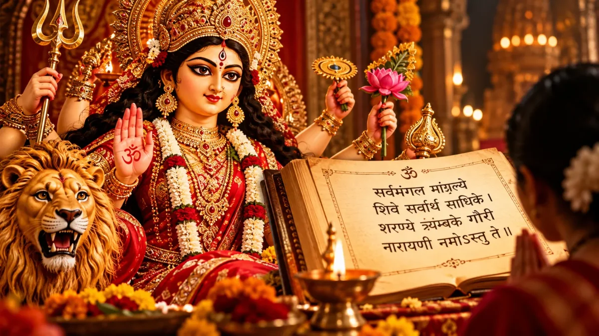 Maa Durga Mantra (Image Source: AI Generated)