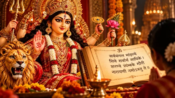 Hindu Mantras: मां दुर्गा को सर्वमंगला क्यों कहते हैं, जानें मंत्र का अर्थ