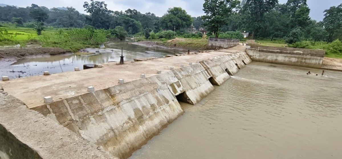 Stop dam construction at Kapri Nala in Jashpur(Image Source: CGDPR)