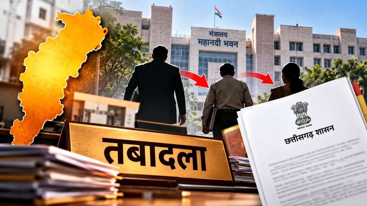 Order regarding the transfer and new posting of officers(Image Source: AI Photo)