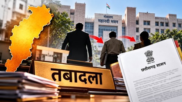 Chhattisgarh Administrative Transfer: SAS स्तर के दो दर्जन से अधिक अधिकारियों की नई पदस्थापना