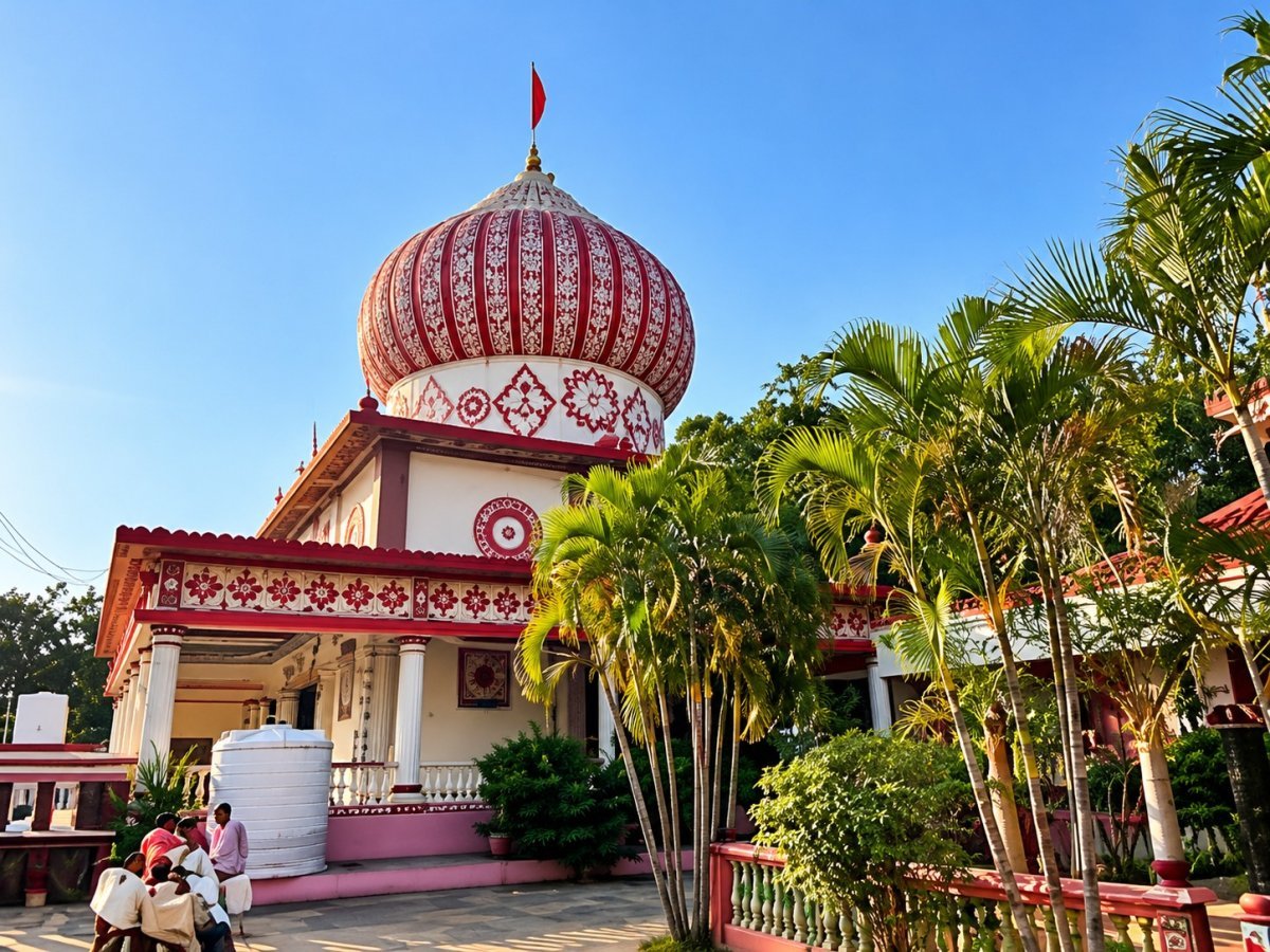 Maa Rudreshwari Temple, located in the Singhauda Valley (Image Source: Keertiman Media)