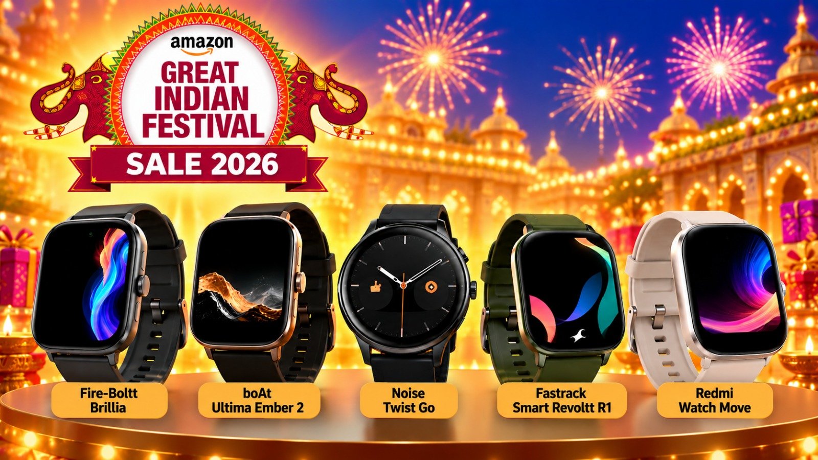 Amazon Smartwatch Deals: 2000 से कम में मिल रही हैं ये 5 धांसू स्मार्टवॉच, जानें कौन सी है आपके लिए बेस्ट