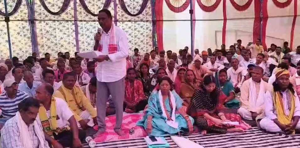 Mahapanchayat A demand to protect water, forests, and land(Image Source: Social Media)