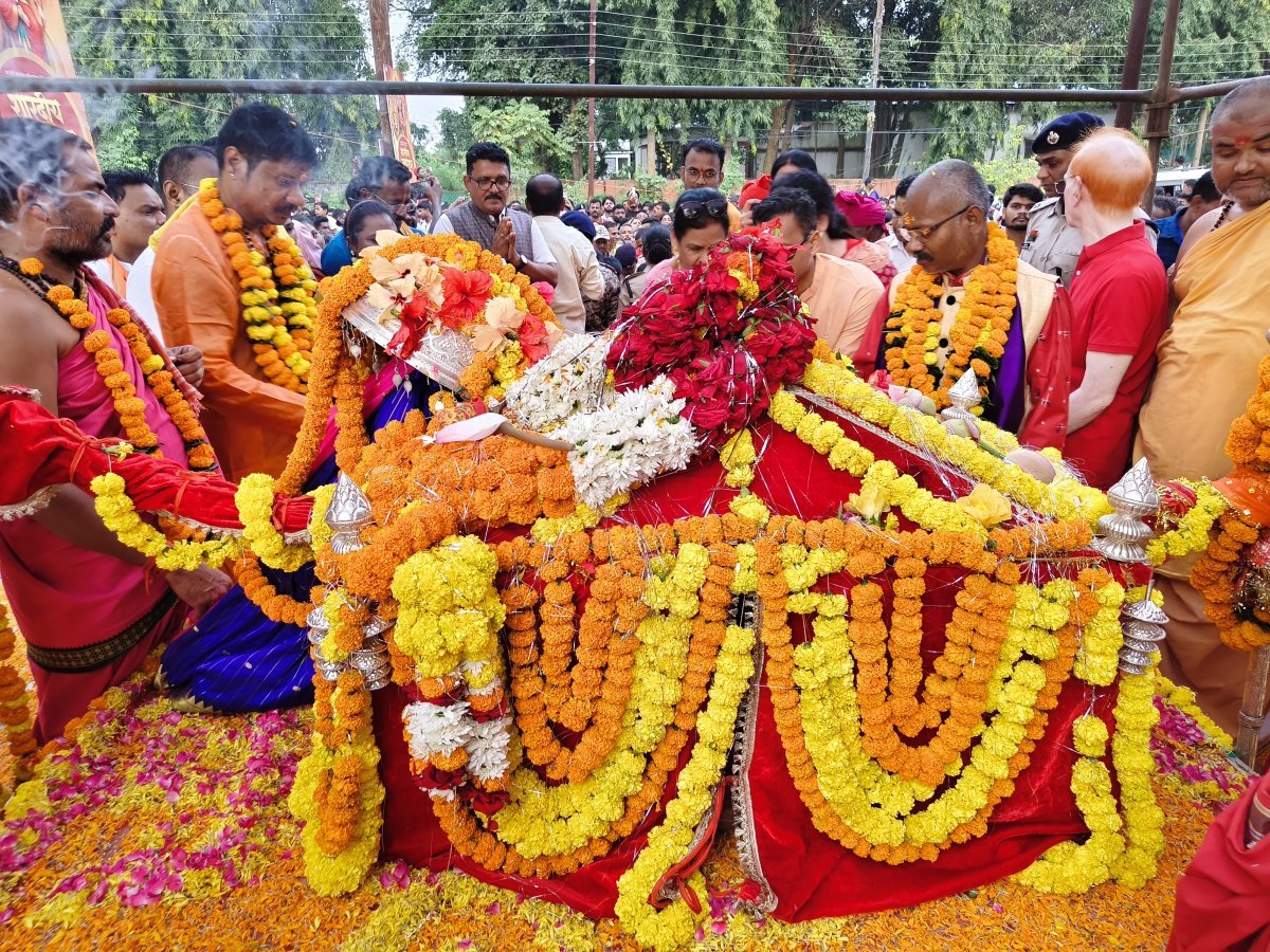 Palanquin of Goddess Danteshwari departs for Bastar Dussehra(Image Source: social media)