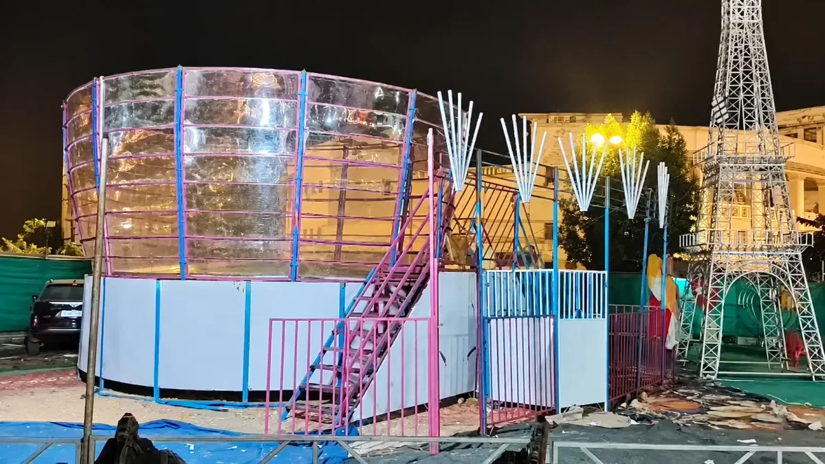 Children injured in Jabalpur fair swing accident(Image Source: Social Media)