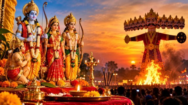 Dussehra 2026: आश्विन शुक्ल दशमी पर इस बार बन रहा खास मुहूर्त, जानें तिथि, समय और पूजा के विशेष अनुष्ठान