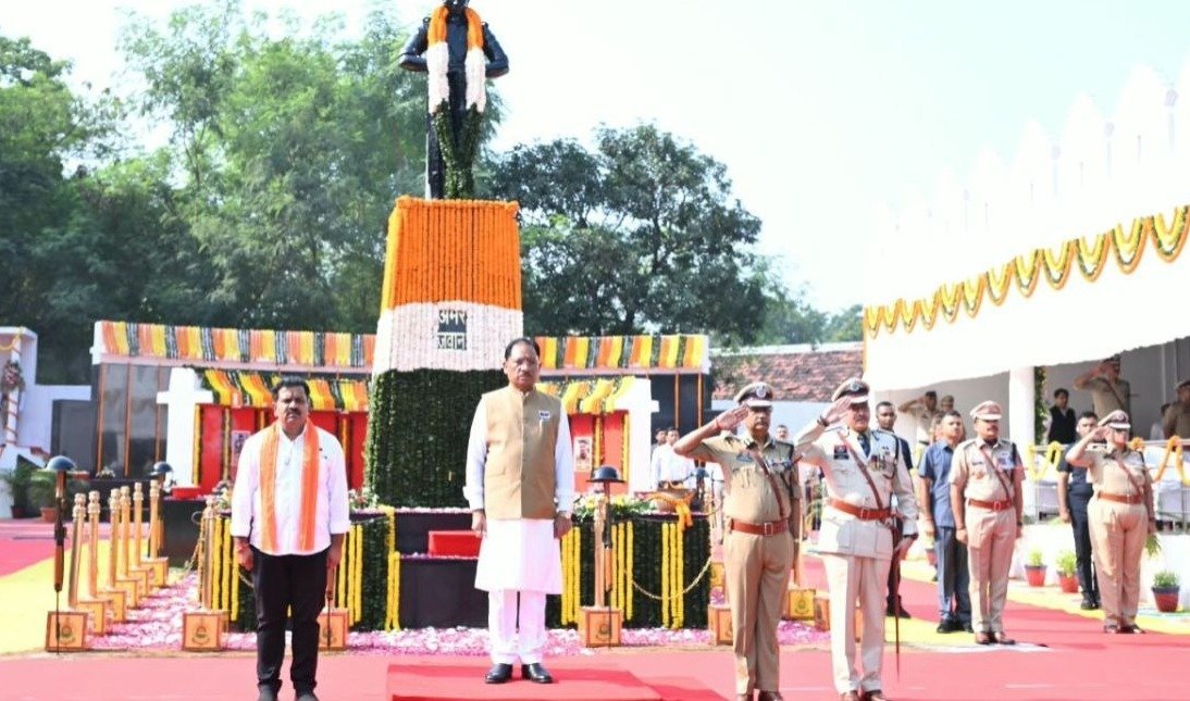 Chief Minister Vishnudeo Sai paid tribute to the martyred soldiers(Image Source: Social Media)