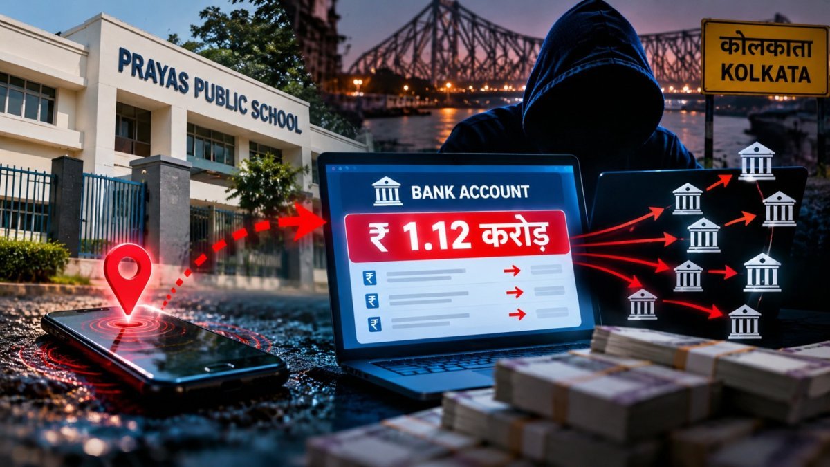Rs 1.12 crore swindled from Bilaspur school bank account(Image Source: AI Photo)