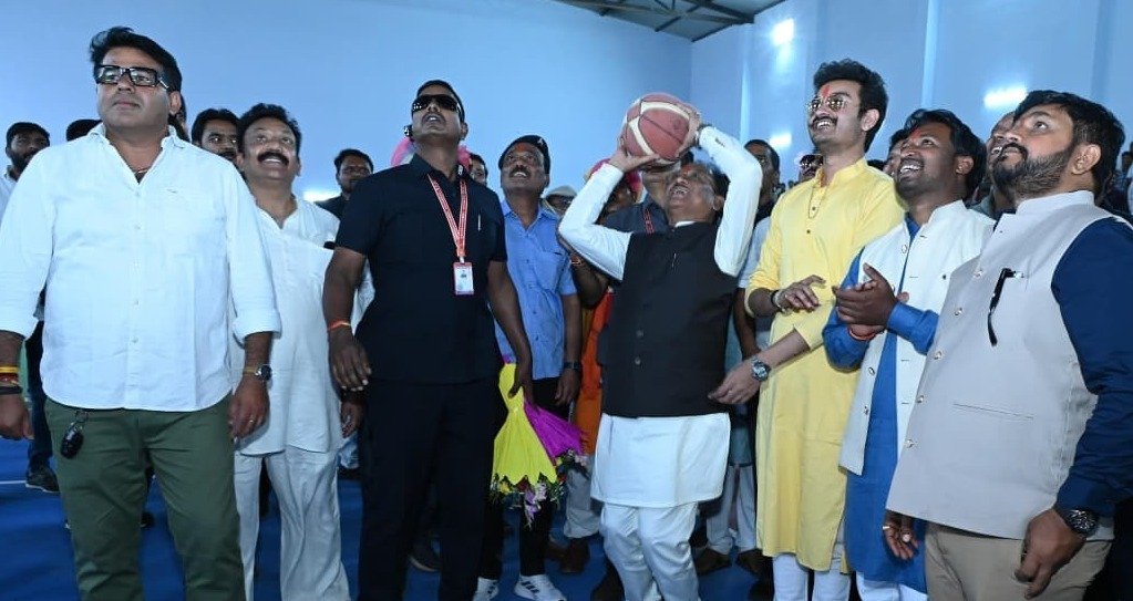 Jashpur Indoor Basketball Stadium in Chhattisgarh(Image Source: CGDPR)