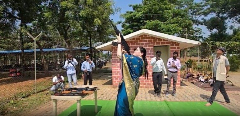 Ankita Sharma performed Shastra Pujan (Image Source: Social Media)