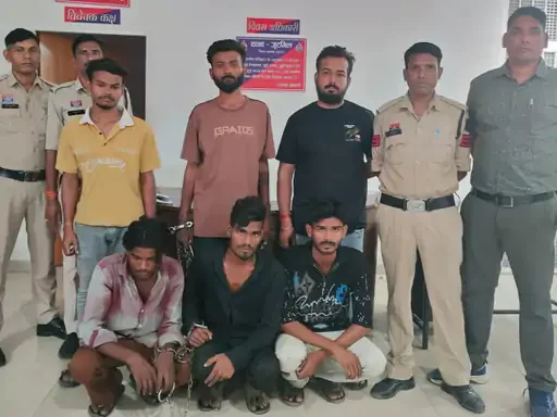 robbery case: रायगढ़ में चाकू की नोक पर ट्रेलर चालक से लूट, मुख्य आरोपी समेत 6 गिरफ्तार