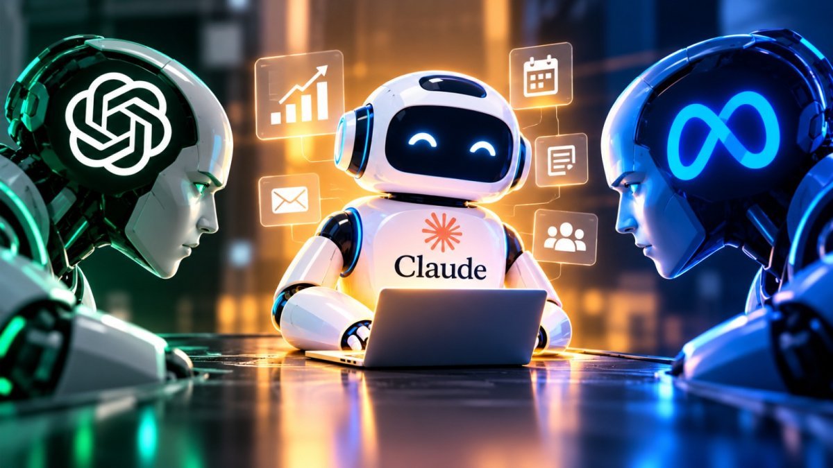Preview of Anthropic Claude Duet AI agent (Image Source: AI Photo)