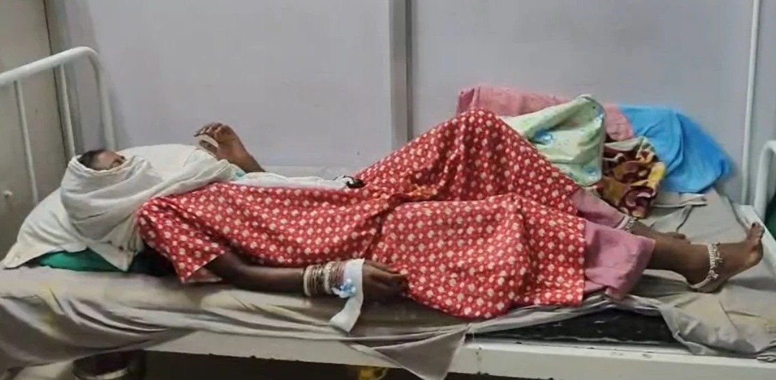 Woman injured in domestic dispute(Image Source: Social Media)
