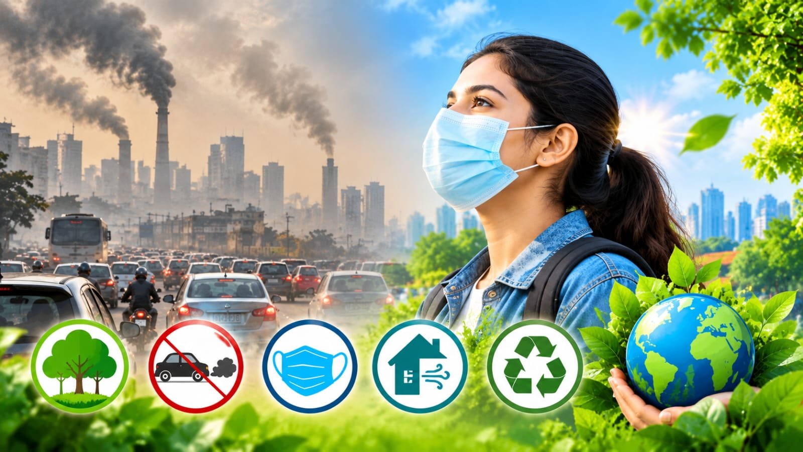 Health Tips: प्रदूषण के मौसम में ऑफिस और कॉलेज जाने वाले रहें सावधान, इन टिप्स को न करें नजरअंदाज