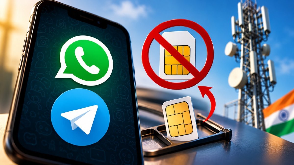 WhatsApp Telegram SIM Binding Rule 2027(Image Source: AI Photo)