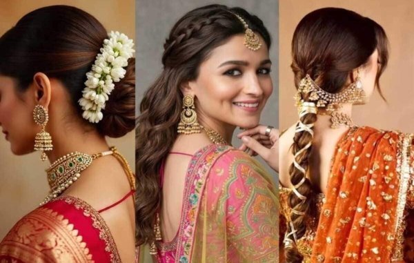 Karwa Chauth: साड़ी-सूट के साथ ट्राई करें ये 7 खूबसूरत हेयरस्टाइल