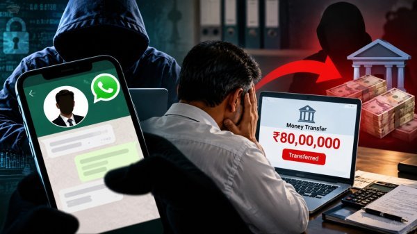 Cyber Fraud: WhatsApp पर कंपनी डायरेक्टर की फर्जी प्रोफाइल बनाकर 80 लाख की ठगी, ऐसे दिया झांसा