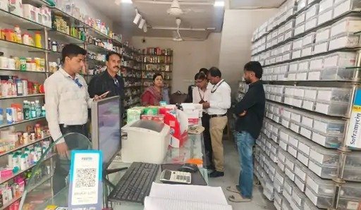 NCB conducts checks at 11 medical stores in Raipur(Image Source: Social Media)
